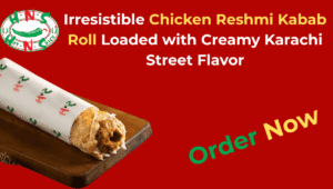 Irresistible Chicken Reshmi Kabab Roll by Hot n Spicy