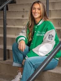 Philadelphia Eagles Letterman Jacket A Timeless Blend of Team Spirit and Classic Style