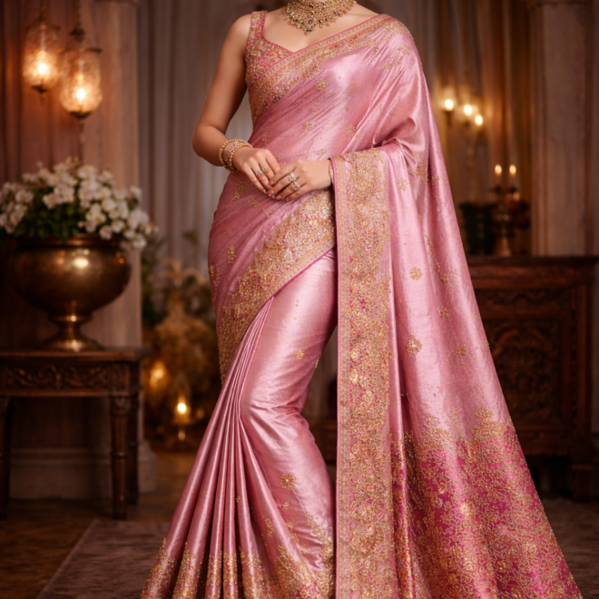 Affordable luxury rests in the Gulbhahar Kanjivaram Saree under 2000