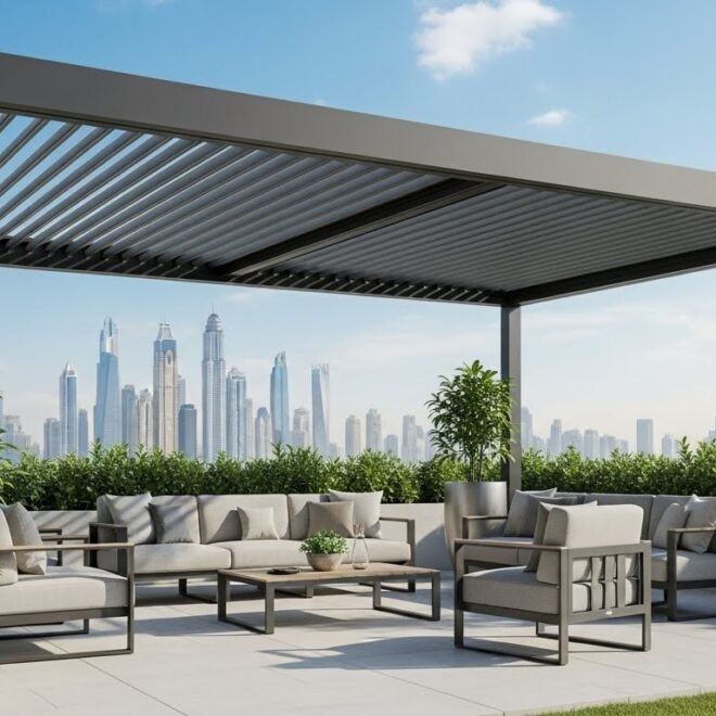 Aluminium Pergola Services in Dubai – Modern Outdoor Living Solutions