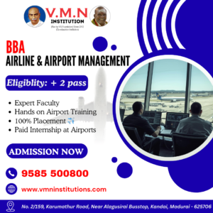 BBA Airline & Airport Management in Madurai – A Smart Career Choice