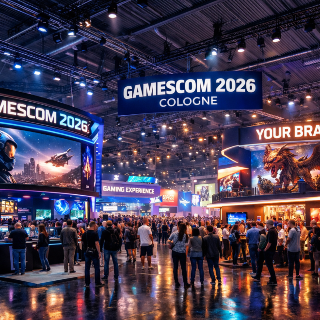 Gamescom Cologne 2026 : Create an Unforgettable Exhibition Presence with Expert Stand Builders