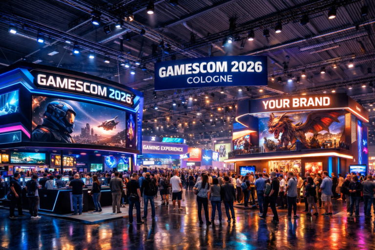 Gamescom Cologne 2026 : Create an Unforgettable Exhibition Presence with Expert Stand Builders