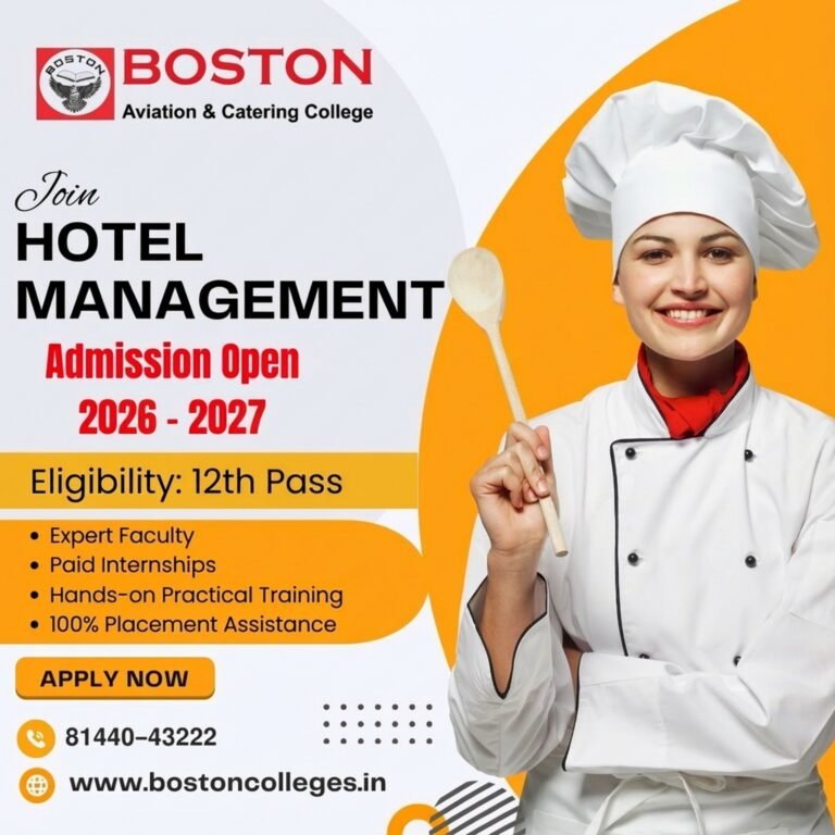 B.Sc Hotel Management Course in Madurai | Boston College