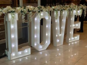 XL Letters by Ever After Entertainment