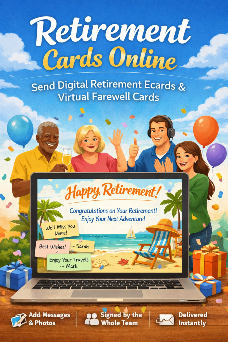 Retirement Cards Online: The Perfect Way to Celebrate a Well-Deserved Retirement