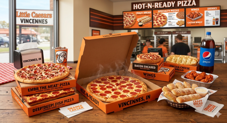 What’s on the Little Caesars Pizza Vincennes Menu? A Quick Overview