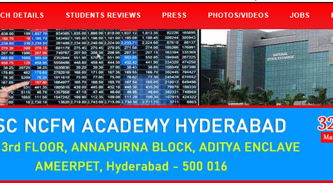 Top 10 stock market training institutes in hyderabad