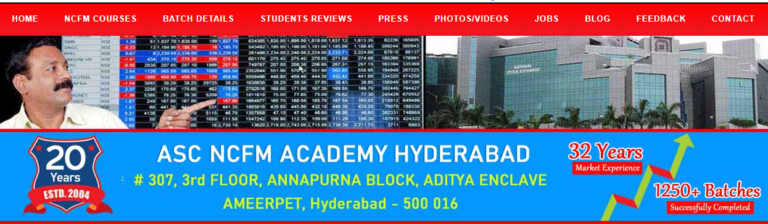 Top 10 stock market training institutes in hyderabad
