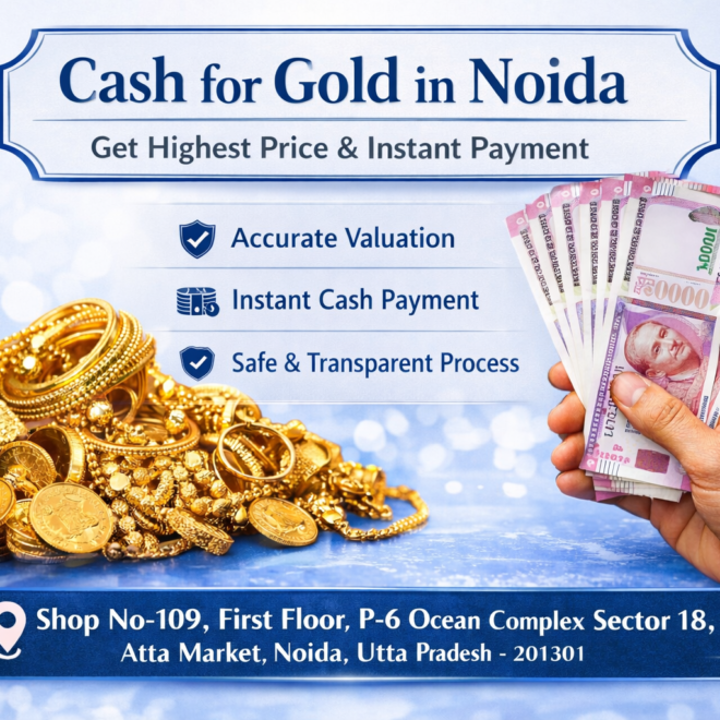 Cash for Gold in Noida – Easy, Safe, and Instant Gold Selling Service