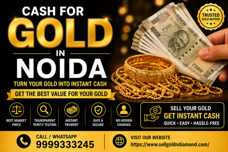 Cash for Gold in Noida – Get Instant Best Value for Your Jewellery