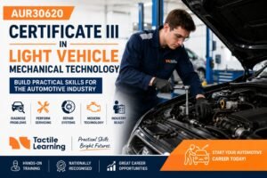 AUR30620 Certificate III in Light Vehicle Mechanical Technology: Build Practical Skills for the Automotive Industry
