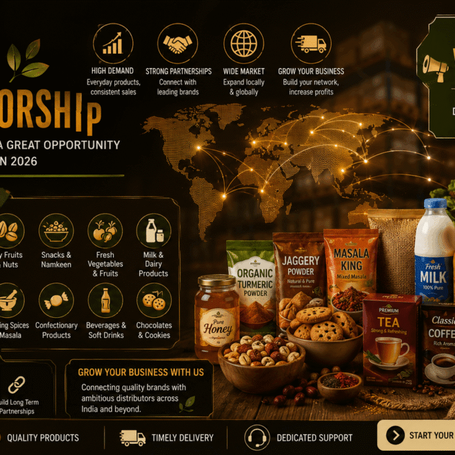 Looking for a business chance in FMCG distribution?