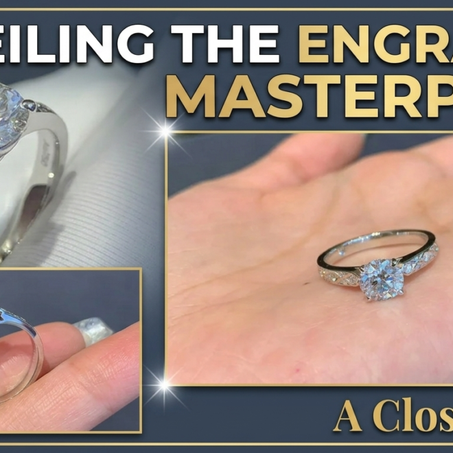 Round Engagement Rings That Pair Beautifully With Wedding Bands