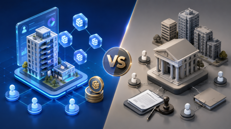 White Label Real Estate Tokenization Development vs Traditional Property Investment Platforms