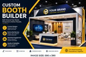 Custom Exhibition Stand: Make Your Brand Stand Out at Trade Shows