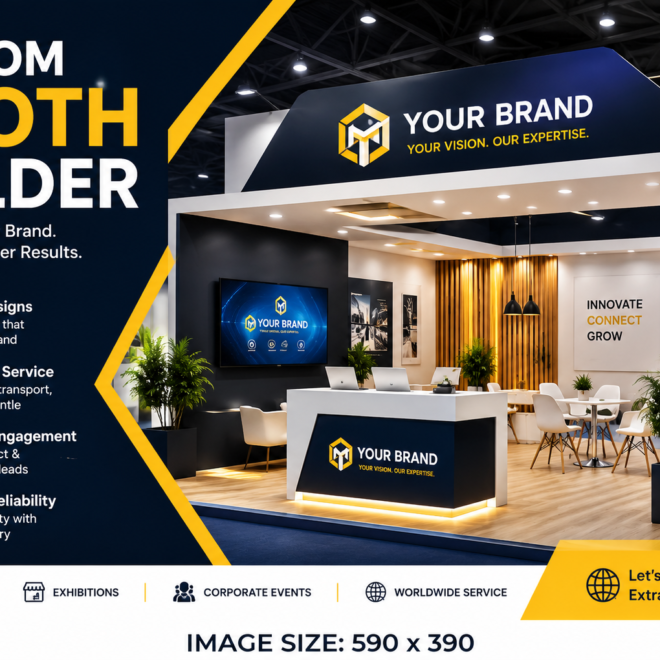 Custom Exhibition Stand: Make Your Brand Stand Out at Trade Shows