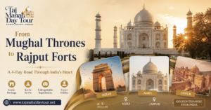From Mughal Thrones to Rajput Forts — A 4-Day Road Through India’s Heart