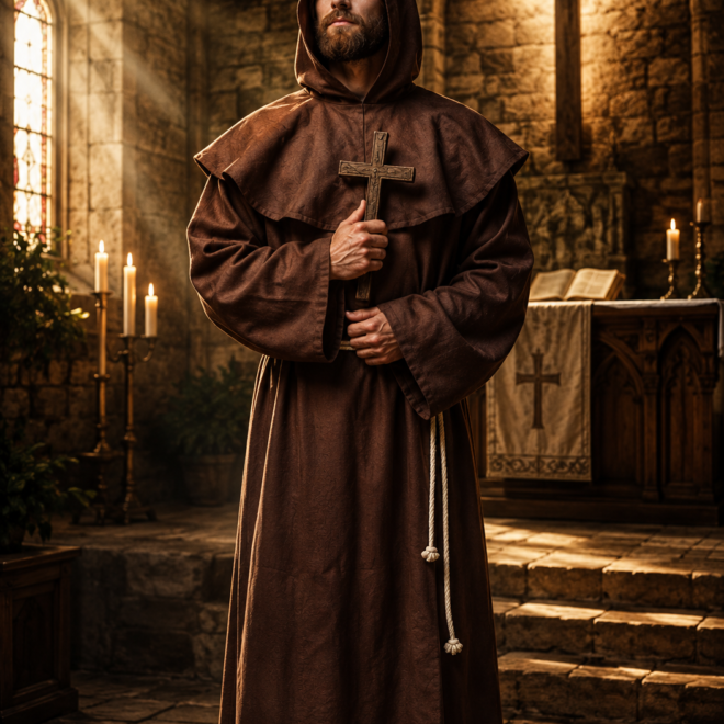 Discover the Monk Brown Robe That Offers True History!