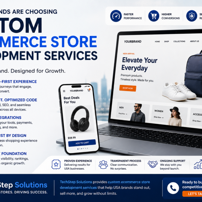 Custom Ecommerce Store Development Services That Deliver Real Results