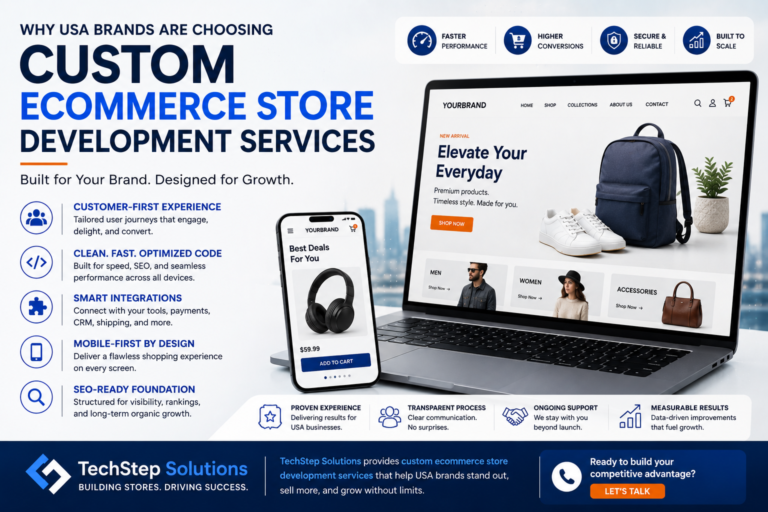 Custom Ecommerce Store Development Services That Deliver Real Results