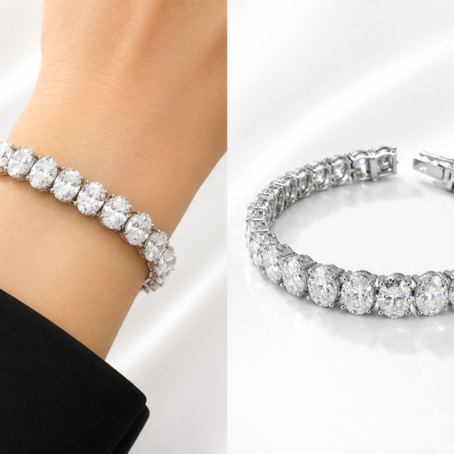 Lab Created Diamond Tennis Bracelets Inspired by Celebrities