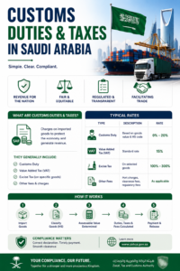 Customs Duties & Taxes in Saudi Arabia: What Importers Must Know