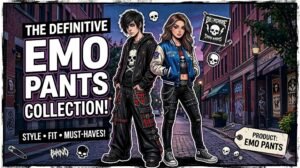 Premium Quality Emo Pants | USA Streetwear Style
