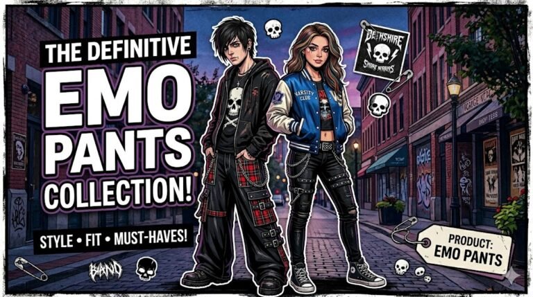Premium Quality Emo Pants | USA Streetwear Style