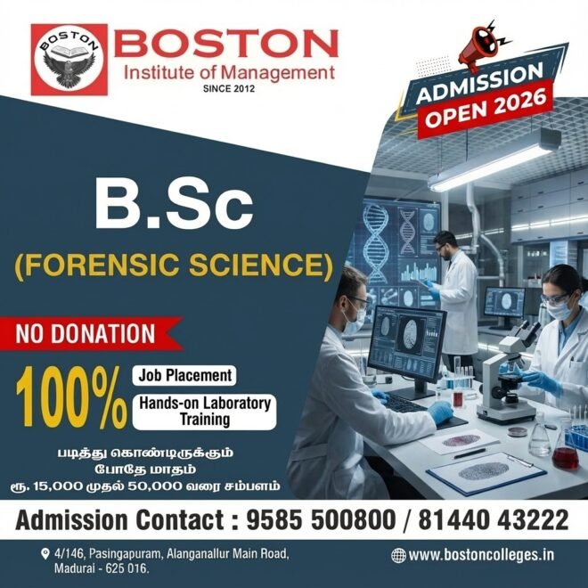 Explore Opportunities at Forensic Science College in Madurai V.M.N Institute