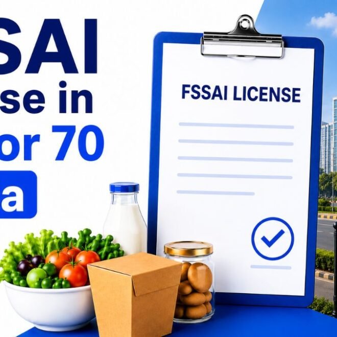 FSSAI License in Sector 70 Noida: Complete Guide for Food Businesses in 2026