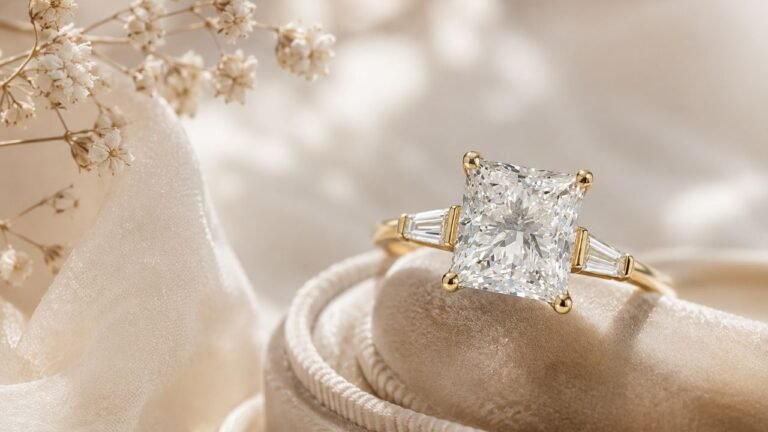 A Complete Overview of Princess Cut Diamond Ring Styles