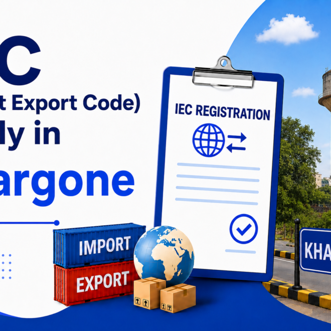 IEC (Import Export Code) Apply in Khargone