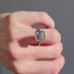 Why Couples Love the Lab Diamond Asscher Cut Ring Style