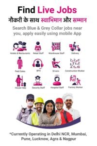 Gray collar jobs Noida