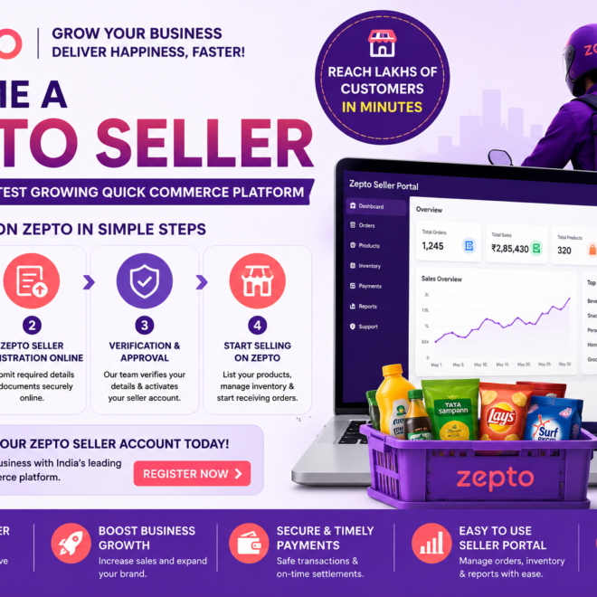 Zepto Seller Registration: Complete Guide to Creating a Zepto Seller Account