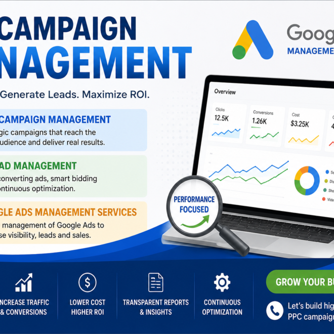 PPC Campaign Management Services for Maximum ROI and Business Growth