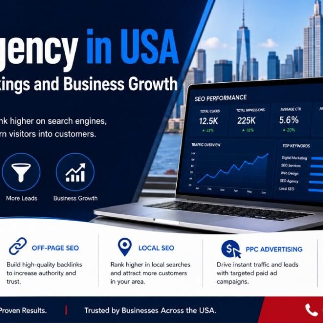 SEO Agency in USA for Higher Rankings and Business Growth