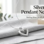 Silver Heart Pendant Necklace For Elegant And Meaningful Gifts
