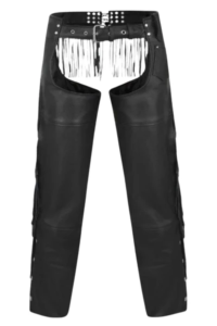 Zippered Vent Chaps for Airflow Motorcycle Riding Comfort