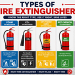 Types of Fire Extinguisher: Complete Guide to Fire Classes, Uses, and Safety Applications