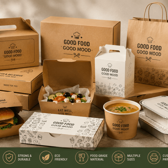 Wholesale Food Boxes for Restaurants and Food Businesses