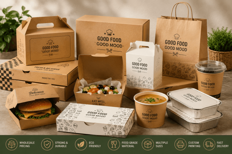 Wholesale Food Boxes for Restaurants and Food Businesses