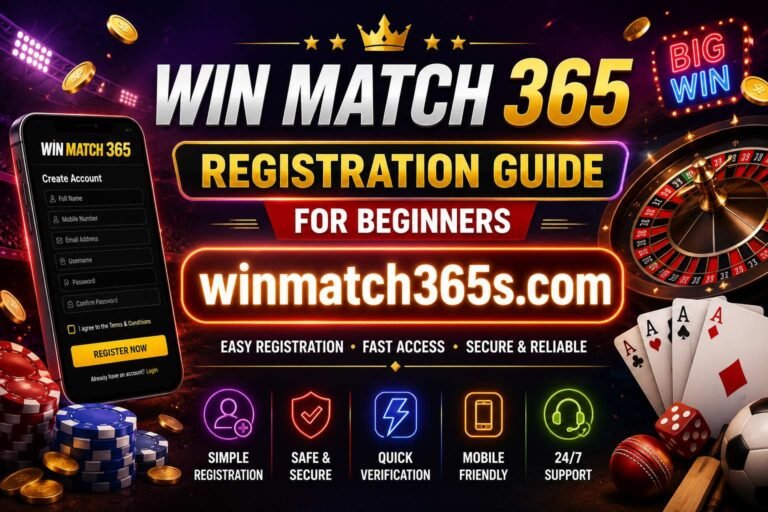 Win Match 365 Registration Guide for Beginners