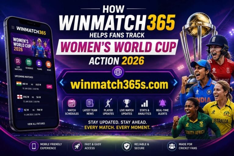 How Winmatch365 Helps Fans Track Women’s World Cup Action 2026