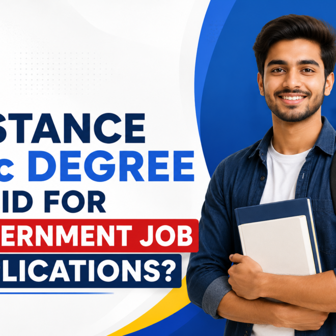 Is a Distance BSc Degree Valid for Government Job Applications?