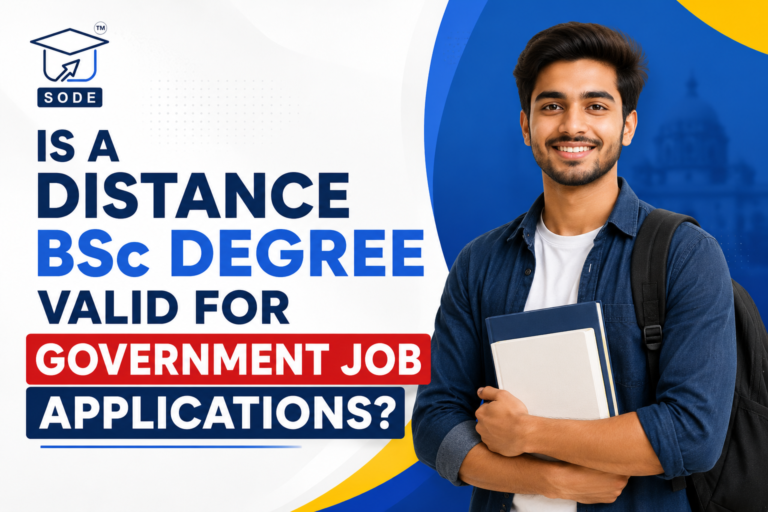 Is a Distance BSc Degree Valid for Government Job Applications?