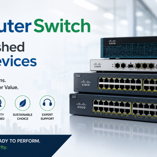 Why Refurbished Cisco Devices Are a Smart Investment for Modern Businesses