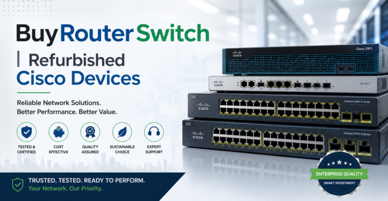 Why Refurbished Cisco Devices Are a Smart Investment for Modern Businesses