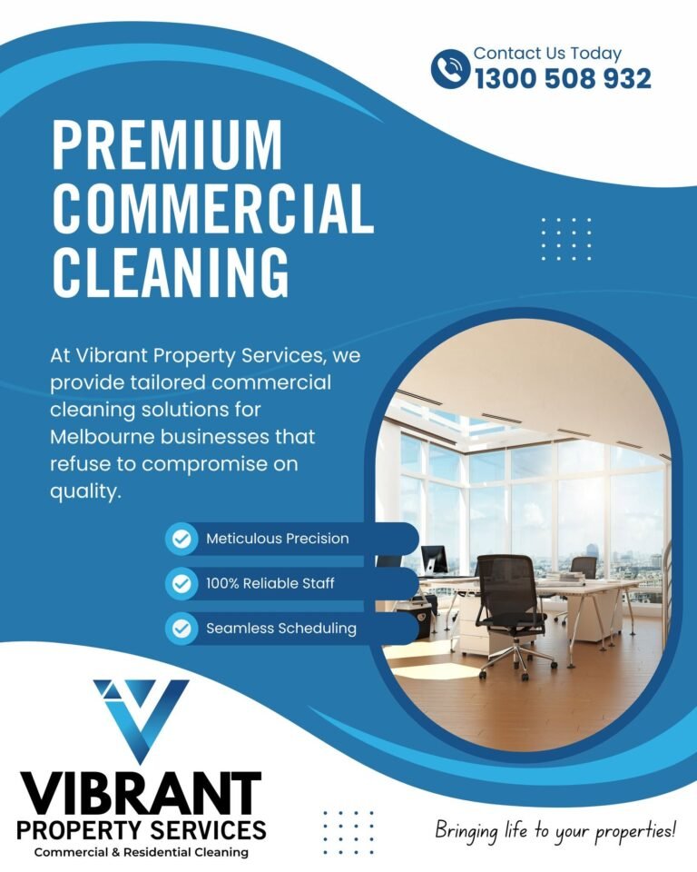 Vibrant Property Services office cleaning